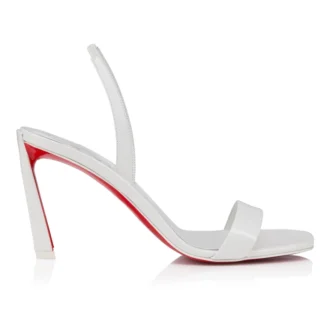 o condora sandalias de tiras de 85 mm charol bianco mujer 2 330x330 - O Condora - Sandalias de tiras de 85 mm - Charol - Bianco - Mujer