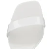 O Condora – Sandalias de tiras de 85 mm – Charol – Bianco – Mujer