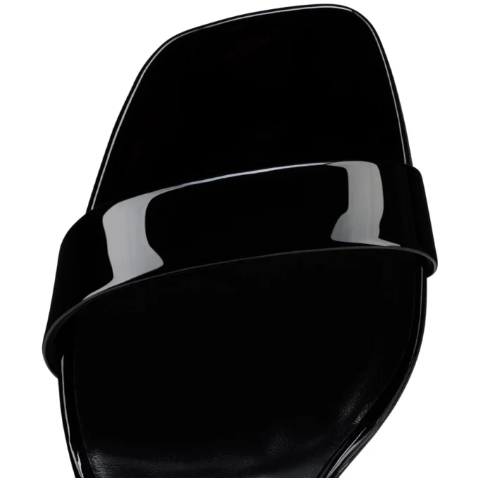 O Condora – Sandalias de tiras de 85 mm – Charol – Negro – Mujer O Condora – Sandalias de tiras de 85 mm – Charol – Negro – Mujer