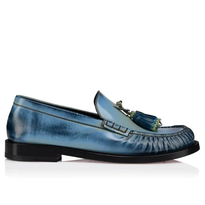 Orlando – Mocasines – Piel de becerro cepillada – Ceruleo – Hombre Orlando – Mocasines – Piel de becerro cepillada – Ceruleo – Hombre