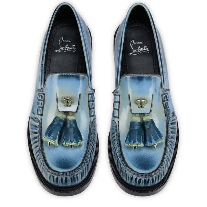 Orlando – Mocasines – Piel de becerro cepillada – Ceruleo – Hombre Orlando – Mocasines – Piel de becerro cepillada – Ceruleo – Hombre