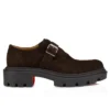 Oxyford College – Monk-Straps – Piel de becerro invertida – Cafa – Hombre Oxyford College – Monk-Straps – Piel de becerro invertida – Cafa – Hombre
