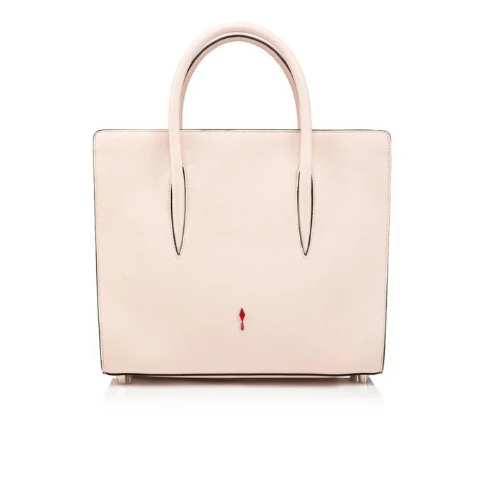 Paloma mediana – Bolso de Asa Superior – Piel de becerro granulada y tachuelas Loubinthesky – Leche Paloma mediana – Bolso de Asa Superior – Piel de becerro granulada y tachuelas Loubinthesky – Leche
