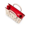 Paloma mediana – Bolso de Asa Superior – Piel de becerro granulada y tachuelas Loubinthesky – Leche Paloma mediana – Bolso de Asa Superior – Piel de becerro granulada y tachuelas Loubinthesky – Leche