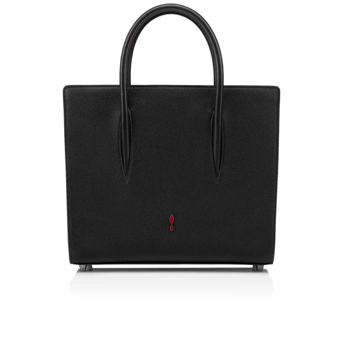 Paloma mediana – Bolso de Asa Superior – Piel de becerro granulada y tachuelas Loubinthesky – Negro Paloma mediana – Bolso de Asa Superior – Piel de becerro granulada y tachuelas Loubinthesky – Negro