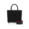 Paloma Mini – Bolso de Asa Superior – Piel de becerro granulada y tachuelas Loubinthesky – Negro Paloma Mini – Bolso de Asa Superior – Piel de becerro granulada y tachuelas Loubinthesky – Negro