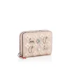 Panettone – Monedero – Piel de becerro granulada y tachuelas Loubinthesky – Leche Panettone – Monedero – Piel de becerro granulada y tachuelas Loubinthesky – Leche