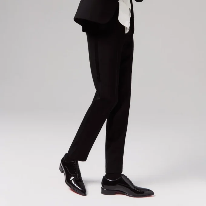 Pelvis – Zapatos Oxford – Piel de becerro charol – Negro – Hombre Pelvis – Zapatos Oxford – Piel de becerro charol – Negro – Hombre