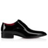 Pelvis – Zapatos Oxford – Piel de becerro charol – Negro – Hombre Pelvis – Zapatos Oxford – Piel de becerro charol – Negro – Hombre