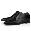 Pelvis – Zapatos Oxford – Piel de becerro – Negro – Hombre Pelvis – Zapatos Oxford – Piel de becerro – Negro – Hombre
