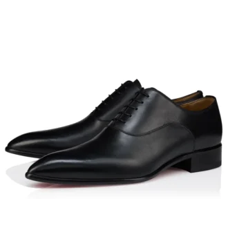 Pelvis – Zapatos Oxford – Piel de becerro – Negro – Hombre