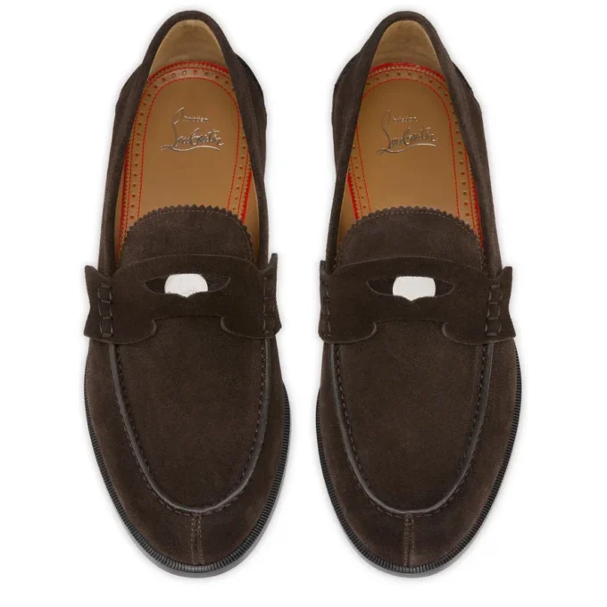 Penny – Mocasines – Piel de becerro invertida – Cafa – Hombre Penny – Mocasines – Piel de becerro invertida – Cafa – Hombre