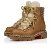 Pyrayeti – Botas – Piel de becerro encerada – Terra – Mujer