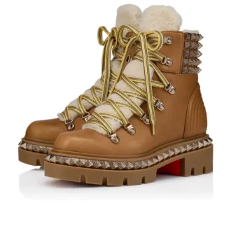Pyrayeti – Botas – Piel de becerro encerada – Terra – Mujer