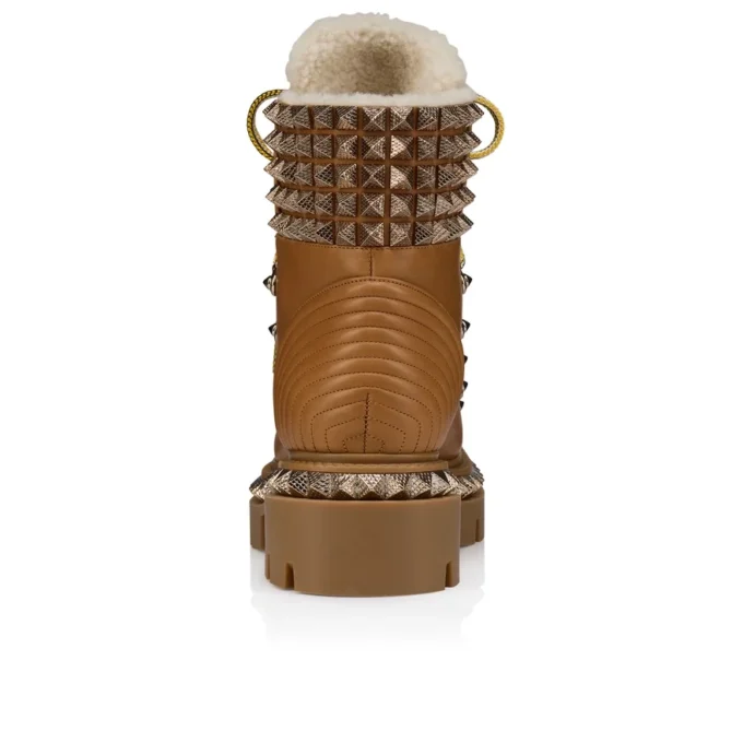 Pyrayeti – Botas – Piel de becerro encerada – Terra – Mujer