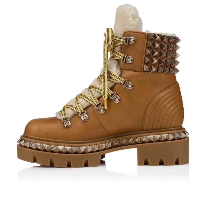 Pyrayeti – Botas – Piel de becerro encerada – Terra – Mujer