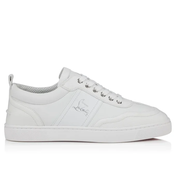 Retero – Zapatillas – Piel de becerro granulada – Blanco – Hombre Retero – Zapatillas – Piel de becerro granulada – Blanco – Hombre