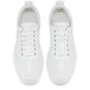 Retero – Zapatillas – Piel de becerro granulada – Blanco – Hombre Retero – Zapatillas – Piel de becerro granulada – Blanco – Hombre