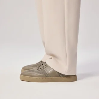 Retero – Zapatillas – Piel de becerro y lona – Silex – Hombre
