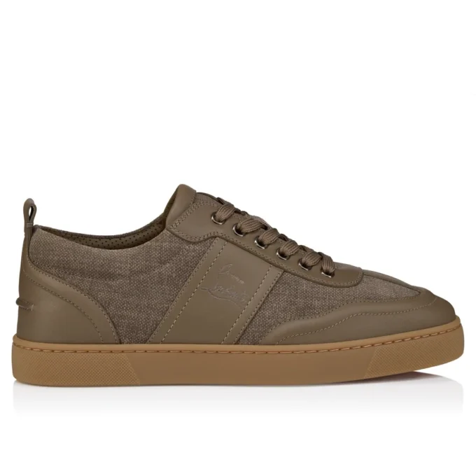 Retero – Zapatillas – Piel de becerro y lona – Silex – Hombre Retero – Zapatillas – Piel de becerro y lona – Silex – Hombre