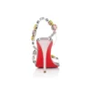Rosa Z Jewel – Sandalias de 100 mm – TPU, strass y piel de becerro laminada – Leche – Mujer Rosa Z Jewel – Sandalias de 100 mm – TPU, strass y piel de becerro laminada – Leche – Mujer