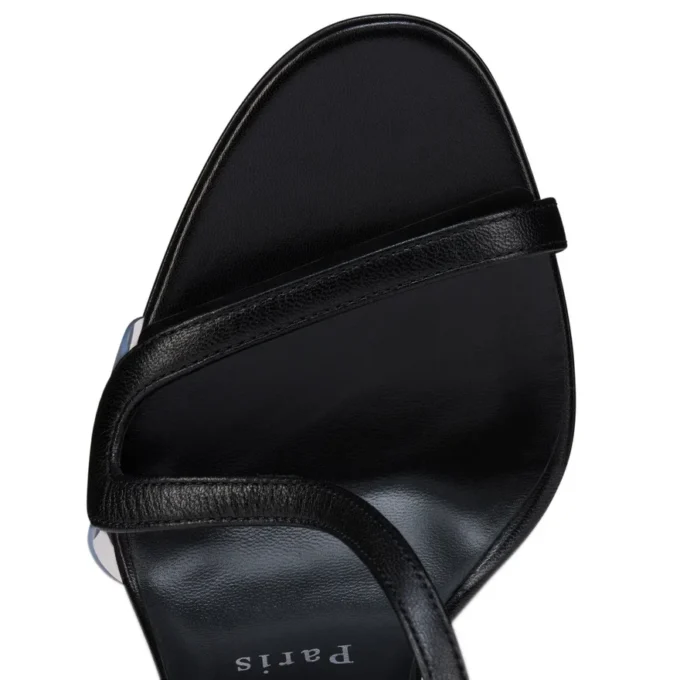 Rosalie Alta – Sandalias de 150 mm – Piel de cabrito – Negro – Mujer Rosalie Alta – Sandalias de 150 mm – Piel de cabrito – Negro – Mujer
