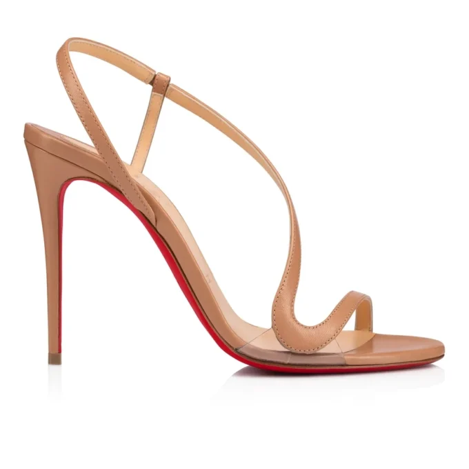 Rosalie – Sandalias de 100 mm – Cuero de cabrito – Color rosa pálido – Mujer Rosalie – Sandalias de 100 mm – Cuero de cabrito – Color rosa pálido – Mujer