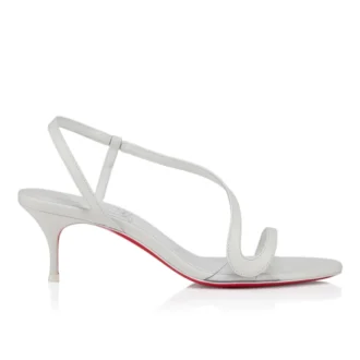Rosalie – Sandalias de 55 mm – Piel de cabrito – Bianco – Mujer