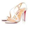 Rosalie – Sandalias de 99 mm – Cuero y PVC – Blanco – Mujer Rosalie – Sandalias de 99 mm – Cuero y PVC – Blanco – Mujer