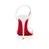 Rosalie – Sandalias de 99 mm – Cuero y PVC – Blanco – Mujer Rosalie – Sandalias de 99 mm – Cuero y PVC – Blanco – Mujer