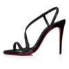 Rosalie Strass – Sandalias de 99 mm – Ante y strass – Negro – Mujer Rosalie Strass – Sandalias de 99 mm – Ante y strass – Negro – Mujer