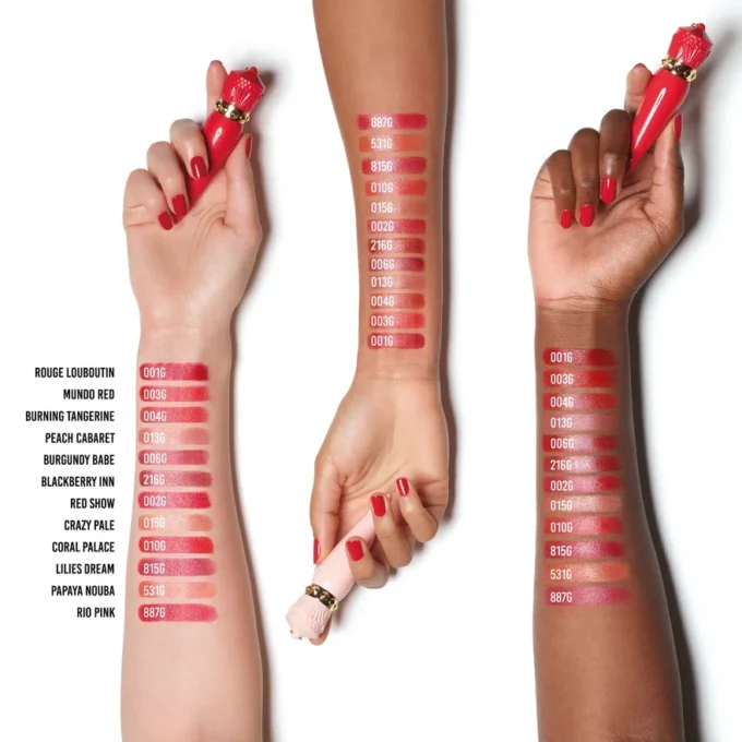 Rouge Louboutin Sooooo™ Glow – Estuche de lápiz labial recargable – Rojo