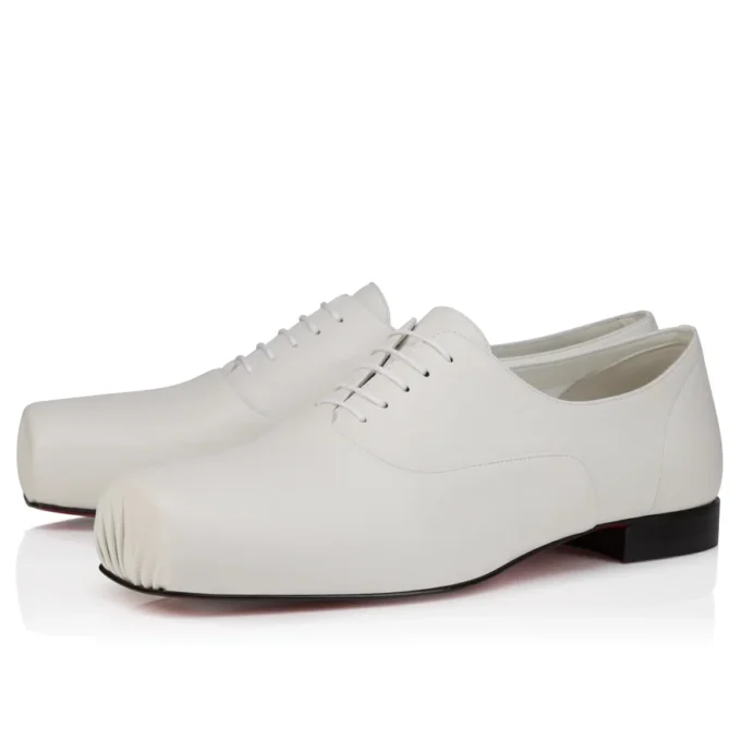 Ruben – Oxfords – Piel de cordero napa – Bianco – Hombre Ruben – Oxfords – Piel de cordero napa – Bianco – Hombre