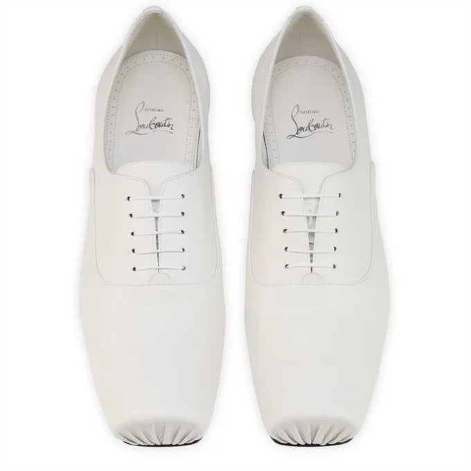 Ruben – Oxfords – Piel de cordero napa – Bianco – Hombre Ruben – Oxfords – Piel de cordero napa – Bianco – Hombre
