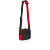 Ruisbuddy – Bolso tipo mensajero – Piel de becerro granulada y goma – Negro