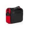 Ruisbuddy – Bolso tipo mensajero – Piel de becerro granulada y goma – Negro