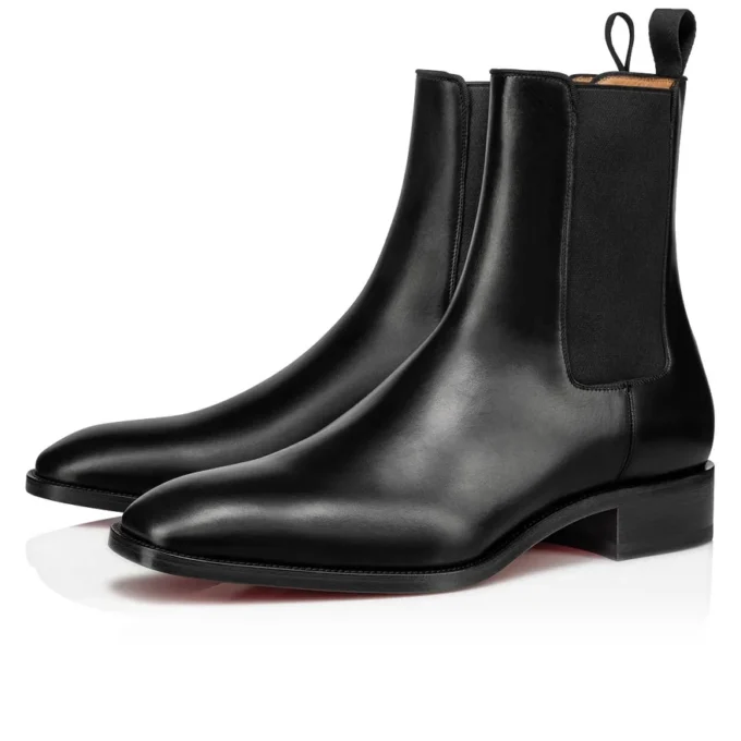 Samson – Botas – Piel de becerro lisa – Negro – Hombre Samson – Botas – Piel de becerro lisa – Negro – Hombre
