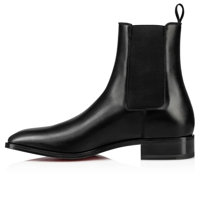 Samson – Botas – Piel de becerro lisa – Negro – Hombre Samson – Botas – Piel de becerro lisa – Negro – Hombre