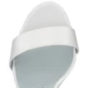 Sandale Du Dasert – Sandalias de 100 mm – Satén crepé – Blanco roto – Mujer Sandale Du Dasert – Sandalias de 100 mm – Satén crepé – Blanco roto – Mujer