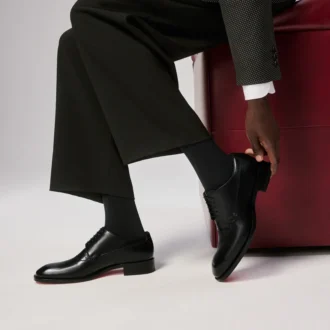 Sartoby – Derbies – Piel de becerro – Negro – Hombre