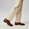 Sartosea – Botas – Piel de becerro patinada – Havane – Hombre