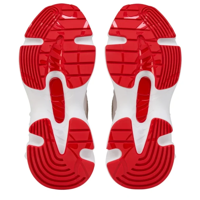 So Flo Perla – Zapatillas de correr – Piel de becerro laminada, strass y perlas – Perla – Mujer So Flo Perla – Zapatillas de correr – Piel de becerro laminada, strass y perlas – Perla – Mujer