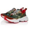 So Flo Python Dagrada – Zapatillas de running – Cuero de pitón degradado y ante de becerro – Palio Haiiro – Hombre