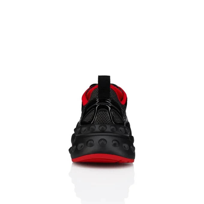 So Flo – Zapatillas de running – Piel de becerro laminada – Negro – Hombre