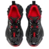 So Flo – Zapatillas de running – Piel de becerro laminada – Negro – Hombre