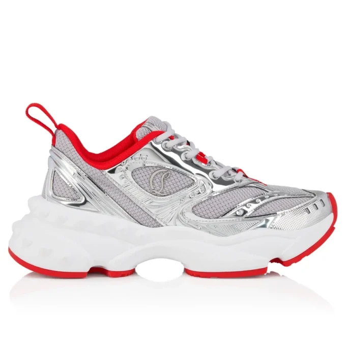 So Flo – Zapatillas de running – Piel de becerro laminada – Plata – Mujer So Flo – Zapatillas de running – Piel de becerro laminada – Plata – Mujer