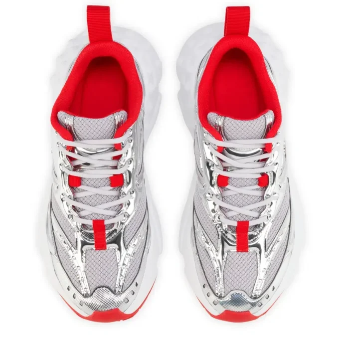 So Flo – Zapatillas de running – Piel de becerro laminada – Plata – Mujer So Flo – Zapatillas de running – Piel de becerro laminada – Plata – Mujer