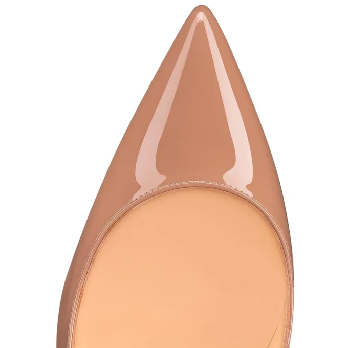 So Kate – Zapatos de tacón de 120 mm – Piel de becerro charol – Color rosa pálido – Mujer
