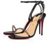 So Me – Sandalias de tiras de 100 mm – Piel de cabrito y tachuelas – Negro – Mujer So Me – Sandalias de tiras de 100 mm – Piel de cabrito y tachuelas – Negro – Mujer