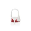 Sporty Kate Sling – Zapatos de tacón con talón abierto de 55 mm – Piel de cordero napa – Bianco – Mujer Sporty Kate Sling – Zapatos de tacón con talón abierto de 55 mm – Piel de cordero napa – Bianco – Mujer